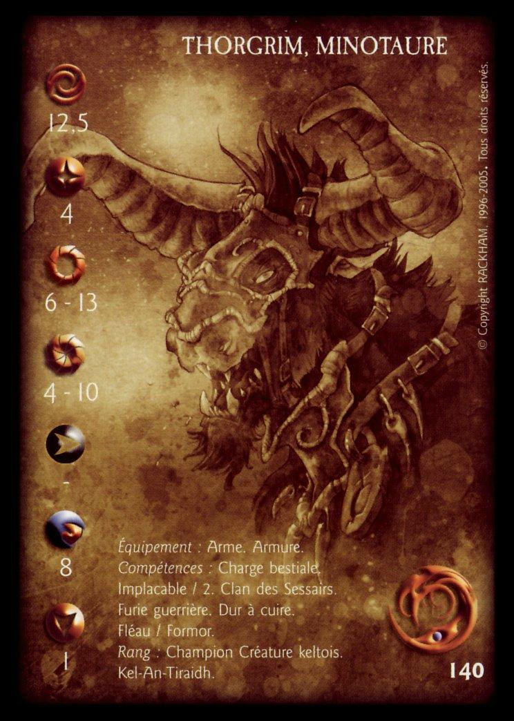 Thorgrim, Minotaure